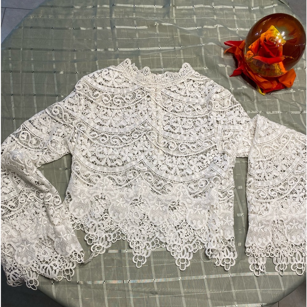 Crochet crop top